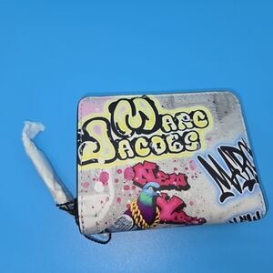 Marc Jacobs Multicolor Graffiti Wallet